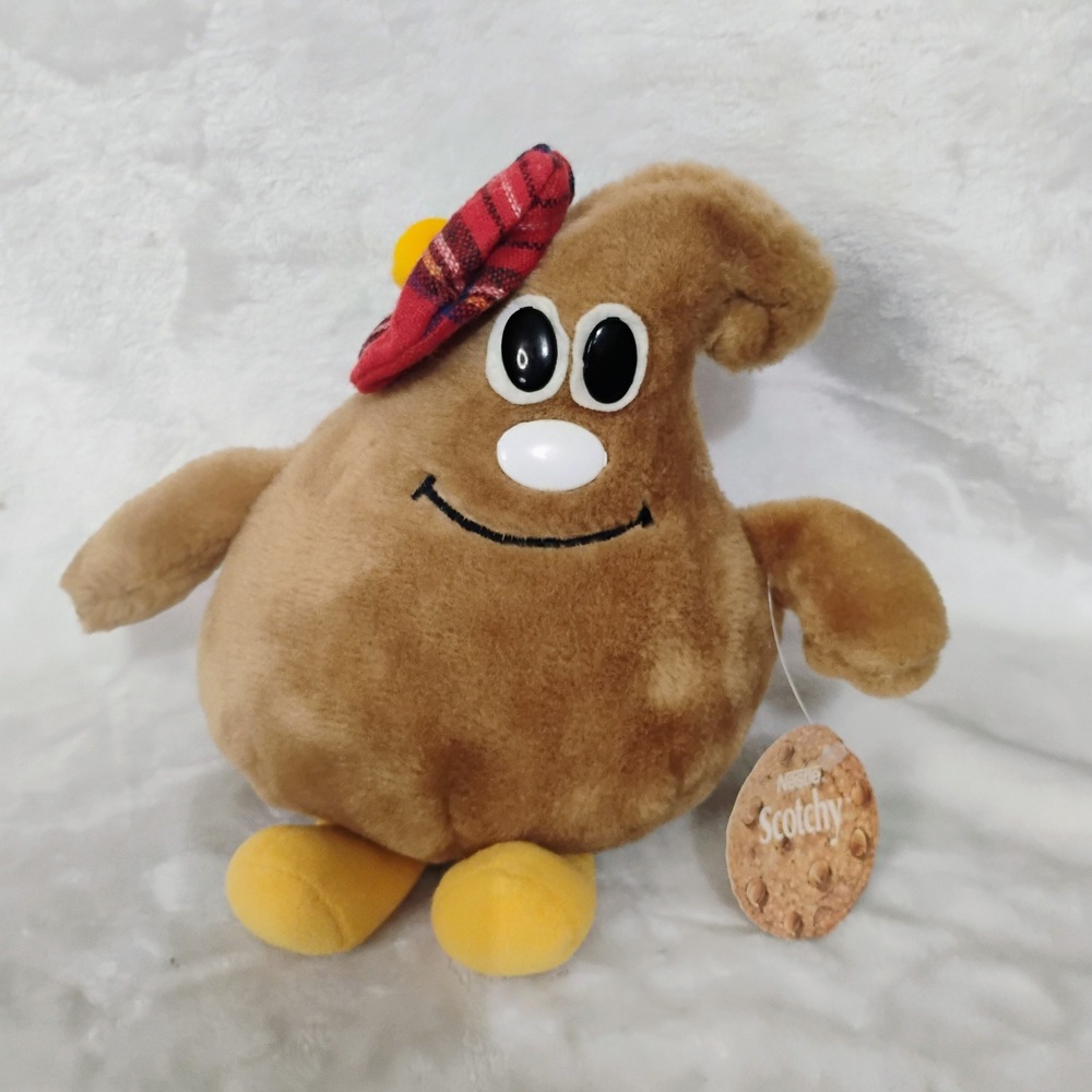 Vintage Nestle Scotchie Plush Morsel Family Favorite Uncle Advertising Mascot